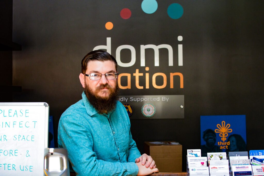 Robert Blacklidge at Domi Station