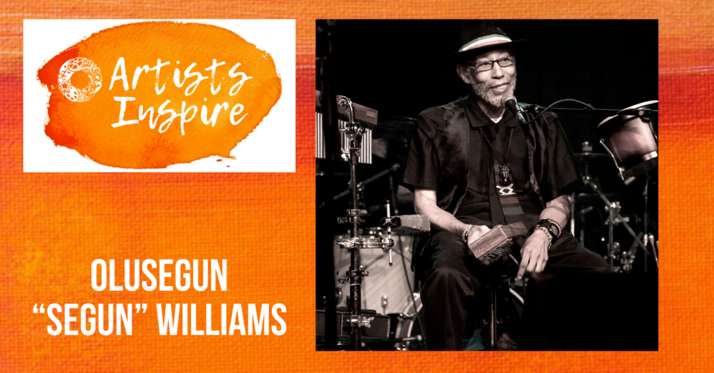 "Artists Inspire" Olusegun “Segun” Williams of Tallahassee