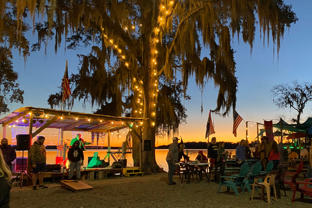 Sunset at Fish Camp on Lake Iamonia