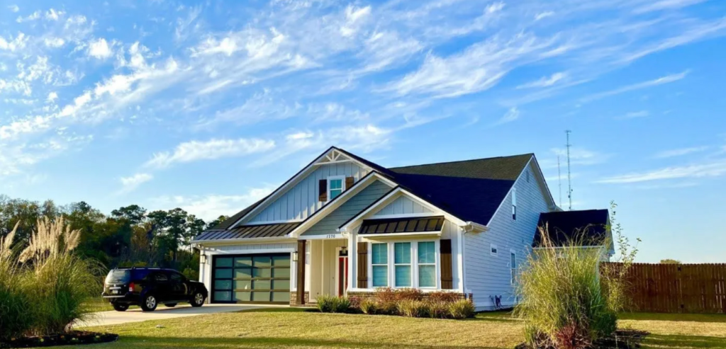 Image of a house in the neighborhood Summerlake in Tallahassee, Florida.
